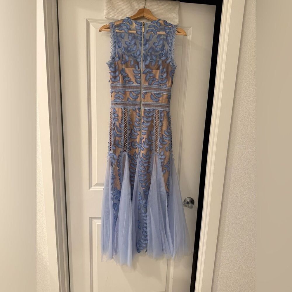 NWOT BRONX AND BANCO Violet Flared Dress in Violet - Picture 10 of 16